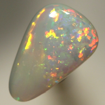 SOLID SEMI BLACK OPAL Sparkling candy red with a rolling flash of orange to green